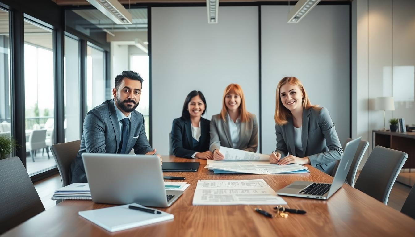 Team delivering senior legal support